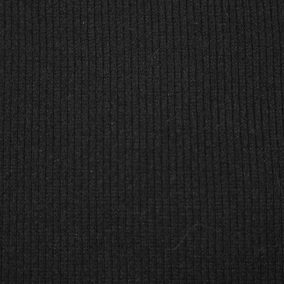 ReVamped Ribbed Half-Zip Long Sleeve Turtle Neck Black - Picture 5 of 8